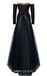 MNM Couture N0656 Removable Sleeve Ruched Lace Dress