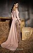 MNM Couture N0660 Long Sleeve Off-The-Shoulder Lace Slit Dress
