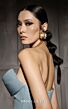 MNM Couture N0664 Overskirt Strapless Asymmetric Peplum Dress