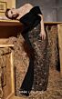 MNM Couture N0665 Beaded Skirt Asymmetric Off-The-Shoulder Dress