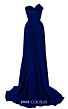 MNM Couture N0687 Removable Overskirt Strapless Column Dress