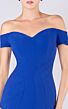 MNM Couture M0005 Sweetheart Neck Off-The-Shoulder Mermaid Dress