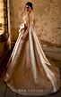 MNM Couture M0082 Embellished Top Waist Bow Strapless Dress