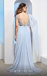 MNM Couture M0085 Plunging Neckline High Slit Embellished Dress