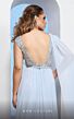 MNM Couture M0085 Plunging Neckline High Slit Embellished Dress