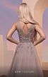 MNM Couture M0095 A-Line Lace Bodice Illusion Neck Dress