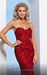 MNM Couture M1002 Strapless Sweetheart Neckline Embellished Dress