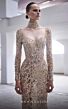 MNM Couture M1017 Scoop Back Sweetheart Neck Embellished Dress