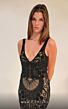 MNM Couture M1034 Beaded V-Neck Scalloped Hem Dress