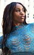 MNM Couture M1125 Sheer Side High Neck Long Sleeve Dress