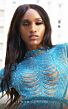 MNM Couture M1125 Sheer Side High Neck Long Sleeve Dress