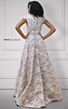 MNM Couture M1809 Square Neck Cap Sleeve A-Line Dress