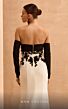 MNM Couture V02038 Off-The-Shoulder Floral Embroidered Dress