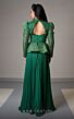 MNM Couture V06941 Cutout Back Plunging Neck Beaded Dress