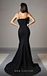 MNM Couture V07400 Bow Bust Spaghetti Strap Dress