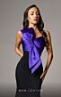 MNM Couture V07400 Bow Bust Spaghetti Strap Dress