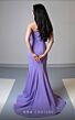 MNM Couture V07456 Strapless Floral-Accented Bodice Dress