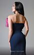 MNM Couture V07514 Bow Neckline Strapless Mermaid Dress