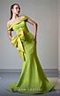 MNM Couture V07546 Front Bow Off-The-Shoulder Mermaid Dress