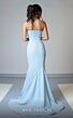 MNM Couture V07548 Strapless Floral Bodice Mermaid Dress