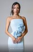 MNM Couture V07548 Strapless Floral Bodice Mermaid Dress