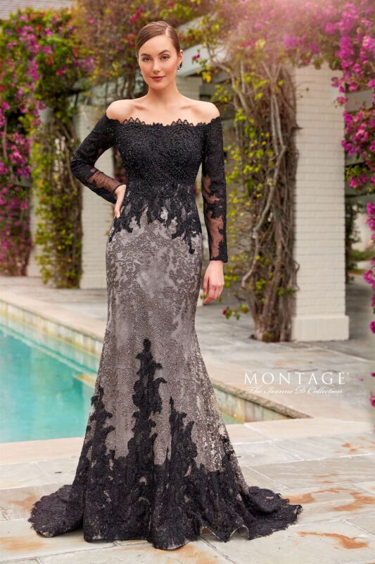 Ivonne D Exclusively for Mon Cheri 220D30 Long Sleeve Dress