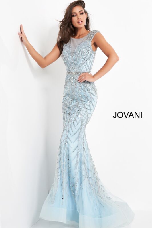 Jovani 02336 Ivory/Nude Dress