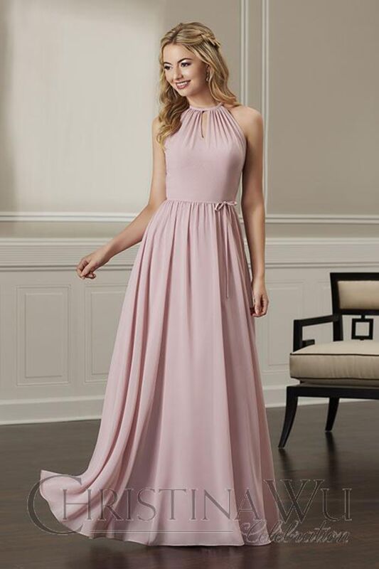 Christina Wu 22881 Cutout Back Bridesmaid Dress - Stock Only
