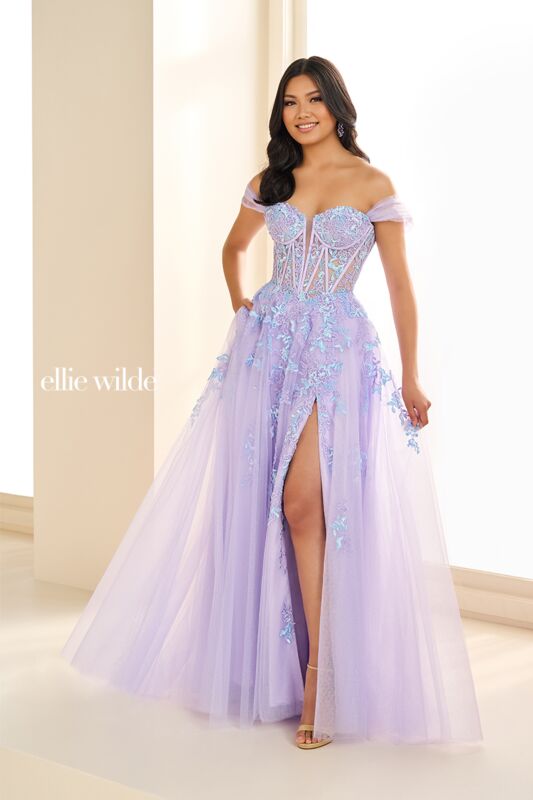 Lilac/Light Blue
