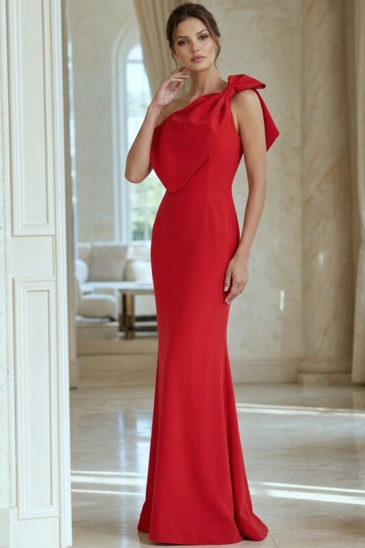 Jovani 39971 One Shoulder Fitted Dress