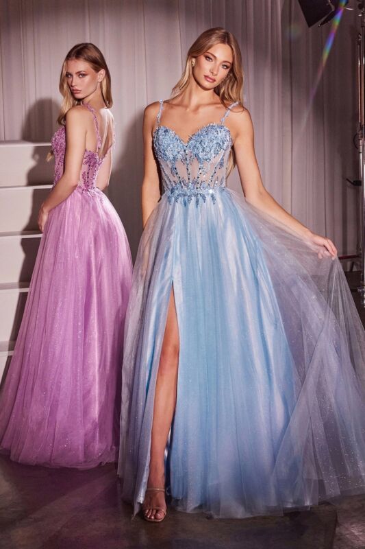 LaDivine CD0234 A-Line Sweetheart Neck Dress