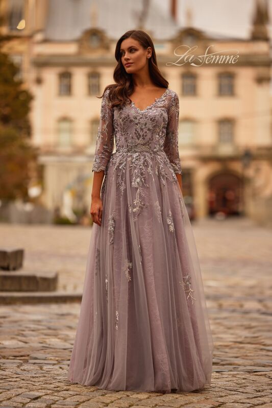 Silver/Mauve