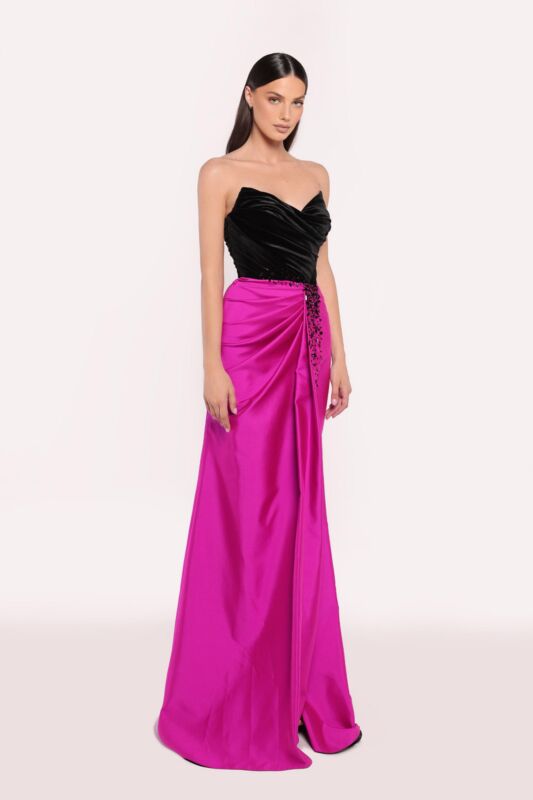 Black/Fuchsia