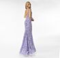 Ava Presley 39201 Sheer Sides Scoop Back Dress