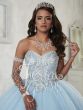 House of Wu 56298 Strapless Sweetheart Quinceanera Dress