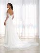 Adrianna Papell 31287 Off-The-Shoulder Illusion Sleeve Wedding Dress
