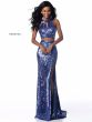 Sherri Hill 51756 Two Piece Sequin Long Party Dress
