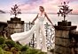 Alyce Paris 70050 Draped Bodice Strapless Wedding Jumpsuit