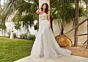 Mori Lee 4123 Megan Strapless Sweetheart Lace Wedding Dress