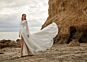 Mori Lee 15026 Mara Detachable Sleeves High Slit Wedding Gown