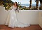 Mori Lee 2548 Minerva Detachable Sleeves Sweetheart Neck Wedding Gown