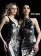 Jovani 65169 Plunging Neckline Sequin Short Dress