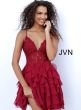 Jovani JVN62417 Ruffle Skirt Dress