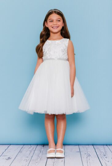 Rosebud 5135 Knee-Length Flower Girl Dress