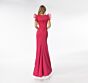 Ava Presley 39307 Ruffle Sleeve V-Neck Dress