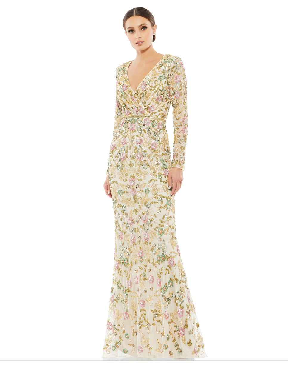 Mac Duggal 5503 Floral Dress