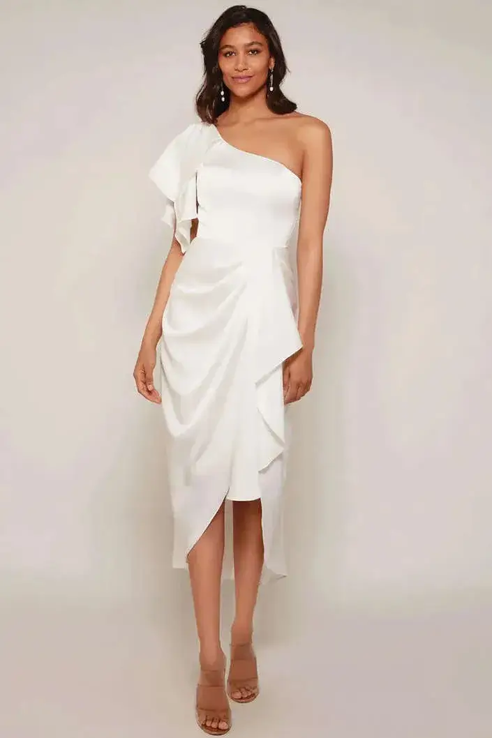 Little White Wedding Reception Dresses